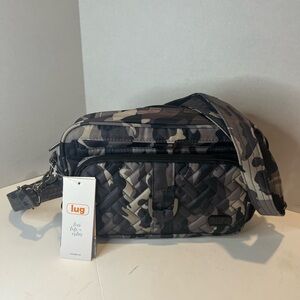 NWT Lug Classic Camouflage Midnight Crossbody Bag